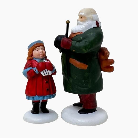 Vintage Dept 56 Mixed Lot Heritage Snow Figurines Signs Ornaments Collectible - Picture 3 of 12